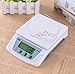 Produktbild JMung'S Digitale KüChenwaage, Professionelle Waage, Taste prensa Tara-Funktion, Digitalwaage Lcd-Display, Ideal Zum Messen Von Zutaten, Schmuck, Briefmarken 10kg