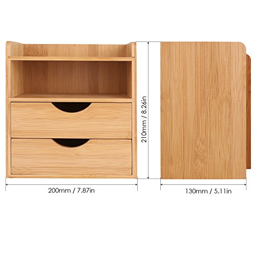 HOMFA Cajonera Escritorio de Bamb Organizador de Escritorio Cajonera para organizaci n 20x13x21cm reviews HOMFA Cajonera Escritorio de Bamb Organizador de Escritorio Cajonera para organizaci n 20x13x21cm