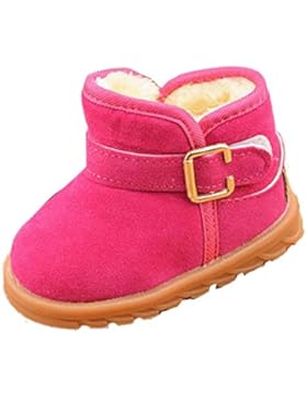 ❆HUHU833 Kinder Mode Mädchen Junge Baby Stiefel, Warme Watte Gepolsterten Schuhe Schnee Stiefel Warm Schuhe