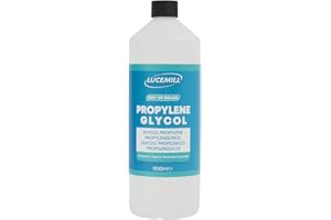 Lucemill Propylene Glycol (MPG) I 1 Litre I 99.8% High Propylene Glycol for Cosmetic, Pharmaceutical, Industrial & Food Applications I USP/EP Pharmaceutical Grade