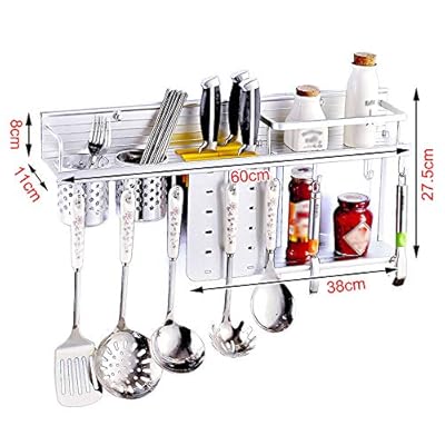 Wand Topf Gestell, Wand Hängendes Regal Küche Kochgeschirr Organisator