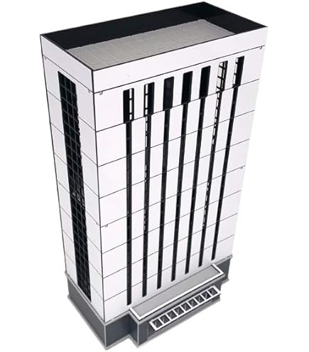 Outland Models Kit Edificio In Plastica N Gauge – Ristorante In Stile Cittadino Per Diorami Ferroviari
