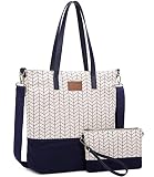 👜 【ESTRUCTURA】 - 1 un bolsillo central con cremallera, 1 bolsillo interior con cremallera, 2 bolsillos abiertos para cosméticos o móvil, 1 bolsillo trasero con cremallera.