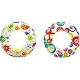 Intex Swimming Tube 24" ( for 6-10yr )Set of 2 Inflatable Pool (Multicolor)