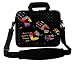 Produktbild LUXBURG® 12,1 Zoll Schultertasche Notebooktasche Laptoptasche Tasche mit Tragegurt aus Neopren für Laptop / Notebook Computer - Handabdrücke