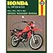 Produktbild Reparaturanleitung - 702.50.34 - 0567 -Honda XL/XR250/500