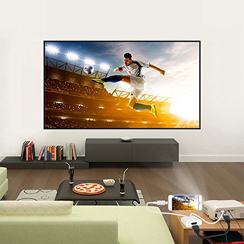 8 Pin Lightning auf HDMI Adapter Digitale AV-Kabel 1080p High Speed Video Stecker Converter für Apple iPad Mini iPhone 5S 6 6S 7 - 6