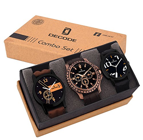 Decode Analogue Analogue Multi-color Dial Men