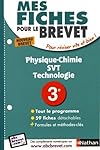 Physique-chimie, SVT, technologie 3e