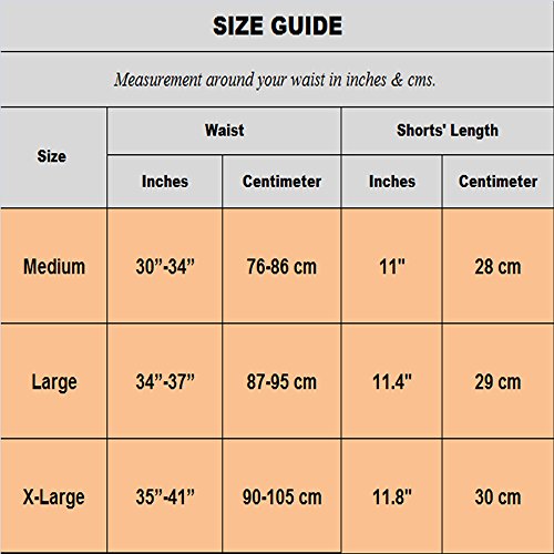 Musclealive Herren Fitnessstudio Shorts 3 Beinabschluss Körperbau Men Kurze Hose aus Baumwolle - 3