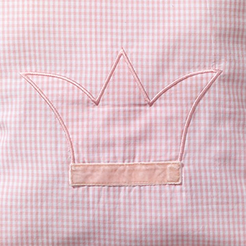 wellyou Kissenbezug zum Schmusen, rosa, 40 x 40 cm - 2