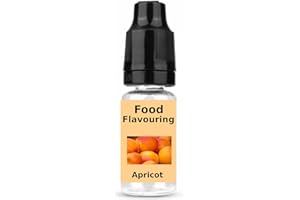 oceanevo® Food Flavoring 10ml Highly Concentrated Food Flavour – Natural Liquid Essence for Baking, Cooking, Sweets, Cakes, Shakes (Apricot)