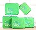 [Official Shop] BXT Travel Essential Bags-in-Bag,Travel Storage Suitcase Tidy Laundry Mesh Bag Clothes Pack Organiser Set of 5- Green