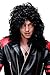 Party/Fancy Dress/Halloween WIG men women unisex HARDROCK HEAVY NWOBHM Hair Metal 80ies MULLET long black curly BW563-P103 COSPLAY
