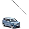Car Dicky/Diggi/Boot Garnish Chrome Stainless Steel Suitable for Maruti Suzuki Wagon-r Type-4