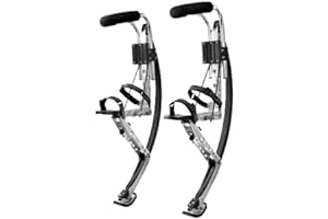 SKYRUNNER Känguru-Schuhe für Erwachsene, springende Stelzen, Fitness-Übung (70 ~ 90 kg), Hüpfschuhe (schwarz)