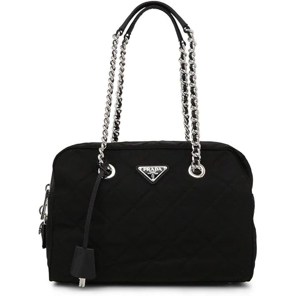 バッグ PRADA Back packs black tessto nylon PRADA Nylon Tessuto Logo Patch Backpack Black 1307920