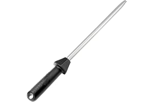 SHARPAL 119N Diamond Knife Sharpener Sharpening Rod, Honing Steel 25 cm / 10 Inch (Extra Fine 1200 Grit Diamond Coated)