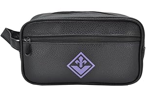 AC Fiorentina - Pochette PU Liscio 323059 - Borsetta Nero - Fanny pack - Borsa per trucchi