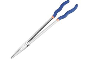 WISEPRO 16 Inch Extra Long Reach Needle Nose Pliers, Straight Long Nose Pliers for Wire Processing, Home Repairing