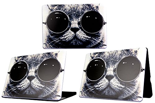 MacBook Pro 13 Retina Hülle, AOMO MacBook Pro 13,3 Zoll Retina Kunst Malerei Serie Matte Silky-Smooth Hard Shell Hülle Cover für Macbook Pro 13.3 Mit Retina Display (Modell: A1706 / A1708) – Buntes Katzenmuster 06 - 4