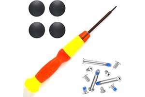 Padarsey Gummifüße mit Schrauben, Schraubendreher-Set, kompatibel mit MacBook Pro A1278, A1286, A1297, 13, 15, 17 (nicht für Retina-Display), 4 Stück