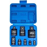 AEE&reg; 8 Par&ccedil;a Profesyonel Lokma Adapt&ouml;r Seti Cr-V Lokma D&ouml;n&uuml;şt&uuml;r&uuml;c&uuml; Adapt&ouml;r Seti 1/4" 3/8" 1/2" 3/4" 1" &Ccedil;evirici Adapt&ouml;r Haval
