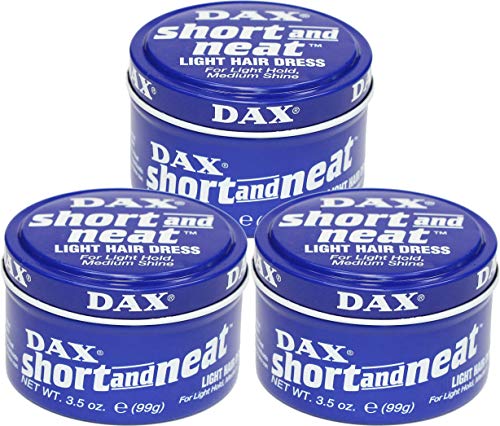 3 X Dax Short and Neat Light Hair Dress 99 G (297g)
