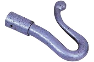 Sanibird Cabezal de Aluminio para bastón para atrapar ovejas