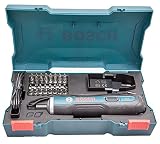 Bosch Go - Juego de destornilladores inteligentes (azul, 33 piezas)