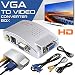 Produktbild OUYAWEI VGA zu RCA Switch Box PC zu TV AV Monitor Composite S Video Konverter Adapter US-Stecker Elektronisches Zubehör