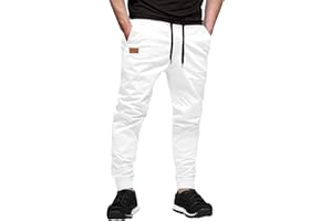 AlvaQ Pantalones De Trabajo Hombre Pantalon Chandal Hombre Joggers Largos Pants Cargo Hombre De Ocio con Bolsillos