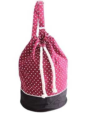 SugarShock Tilda Polka Dots Seesack Tasche Kitback Rockabilly Duffel Bag Rucksack