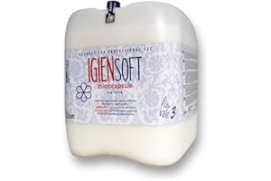 HOME PRO Rampi Igiensoft Ammorbidente Professionale Ipoallergenico con Microcapsule Igienizzanti e Profumate Alta Concentrazione Formula Vegana per Lavanderia Domestica con Origine Vegetale 5l