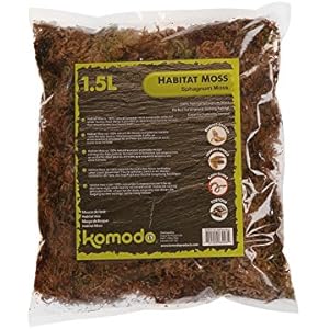 Komodo Habitat Moos, 1,5Liter