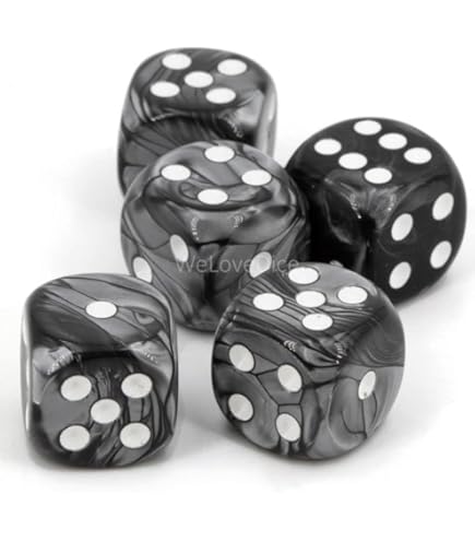 Dados D6 Dados En Blanco 14mm 10 Piezas | Envío Gratis