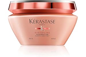 KÉRASTASE Discipline - Maskératine - Masque Capillaire Disciplinant Anti-Frisottis - Répare & Nourrit - Complexe Morpho-Kératine - Cheveux Secs & Indisciplinés - 200 ml