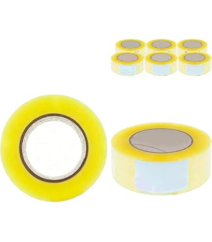 Cinta Adhesiva De Embalaje Marrón (4.8cm X 100m) - Resistente Para Cajas Y Paquetes