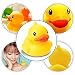 Mture Baby Bath Ducks - Rubber Duck Bath Toys No more Unhygienic Mouldy , Baby bath Toys Colourful Ducks Set for Babies Toddlers (Six Colours)