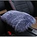 Produktbild Universal Auto Armlehnen Konsole Wolle Plüsch Schutz Fall,Upxiang Auto Mittelarmlehne Pad, Winter warmer weicher Plüsch Auflage Abdeckungs Kissen, Stützkasten Rest Sitzpolsterung schützender Fall (Dunkelgrau)
