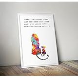 Disney inspirierte König der Löwen, König der Löwen drucken A3 11.7 x 16.5 Zoll