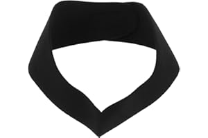 VORCOOL Schwimmen Stirnband Neopren Einstellbare Yoga Tauchen Ohren Schutz Haarband für Kinder Erwachsene (Schwarz L)