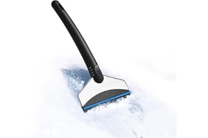 Sexyhot Car Windshield Snow Shovel, Ice Scraper for Car Windscreen non scratch Mini Snow Shovel Windshield Ice Removal Tool(blue)
