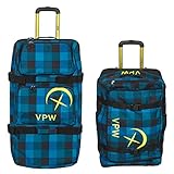 völkl racetiger gs 2019 2-Fach verstellbarer Teleskopgriff, Tragegriffe und Standfuß