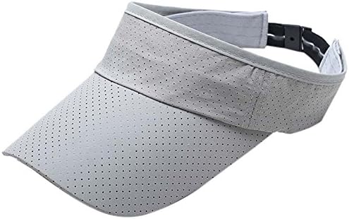 Summer Breathable Sun Visor Cap Ultra Thin Mesh Quick Dry Lightweight Tennis Cap
