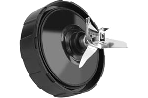 HAOFY Parti di Ricambio per la Lama Inferiore del Frullatore, Lama di Ricambio per Estrattore a 7 Alette, Compatibile con i Frullatori Nutri Ninja 1000W 1500W