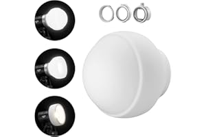 GODOX ML-CD15 Kit Cupola di Diffusione per ML30 MLBI ML60 ML60BI TT600 TT685S TT685 V860II TT520II V1S V1C V1N V1F V1O V860III-S TT685S AD100PRO AD200PRO AD300PRO AD400PRO (include 3 adattatori)