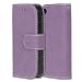 Produktbild iPhone 4 / 4S Hülle, Chreey Matt Leder Tasche Retro Handyhülle Magnet Flip Case mit Kartenfach Geldbörse Schutzhülle Etui [Lila]