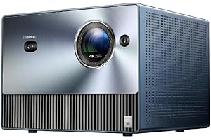 Hisense 4K Trichroma Mini Laser Projector C1TUK 65-300'' Proejection Size, Triple Colour, Dolby Vision&Atmos, JBL Audio and VIDAA Smart OS, and Netflix, YouTube, Prime Video