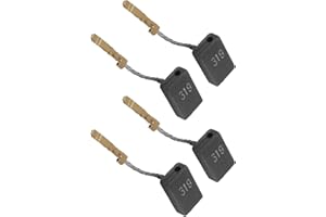Briny River 4Pcs Quick Angle Grinders Carbon Brush Replacement Part 316055200 Compatible with Metabo W9-115 Quick and WP9-125 Quick(15.4x10x4.9mm)